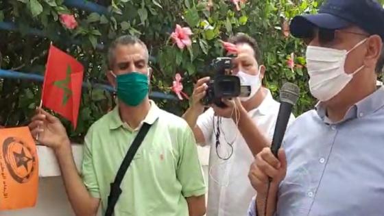 الأخ الأمين العام للاتحاد في زيارة تضامن مع عمال وعاملات شركة ABF