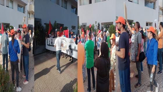 عمال “صباك” الكتبية بالمحمدية يحتجون ضد الإدارة