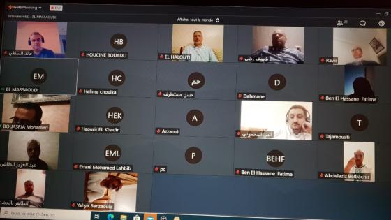 الأخ الأمين العام يعقد لقاء تواصليا مع قيادات الاتحاد بجهة الشرق