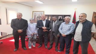 الجامعة الوطنية لموظفي الجماعات المحلية بالرباط تلتقي رئيس مجلس مقاطعة اليوسفية لتدارس قضايا الشغيلة الجماعية