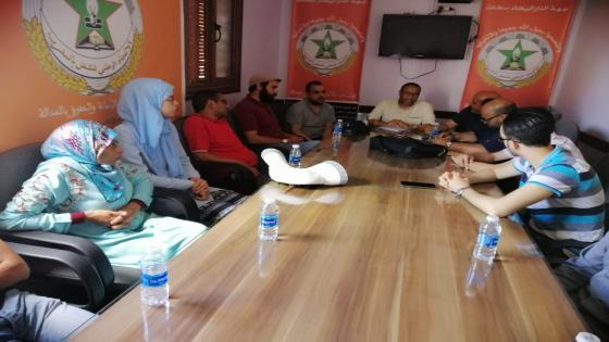 تجديد المكتب الجهوي لقطاع التعاون الوطني المنضوي تحت لواء الاتحاد بالدار البيضاء سطات