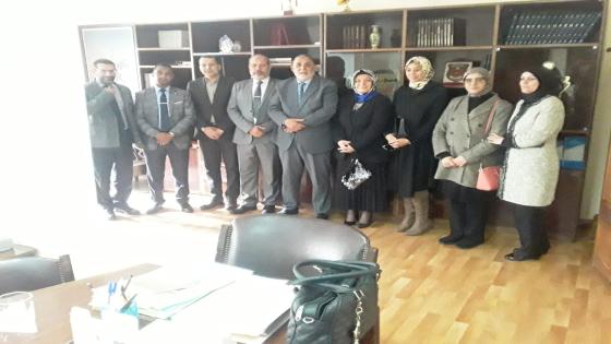 موح الرجدالي رئيس بلدية تمارة يستقبل الوفد التركي