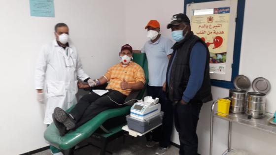 مناضلو ومناضلات الاتحاد بآسفي ينخرطون في حملة التبرع بالدم
