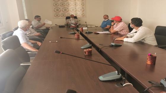 أعضاء عن المكتب الوطني للاتحاد يستقبلون وفدا عن الجامعة المغربية لقطاع البريد