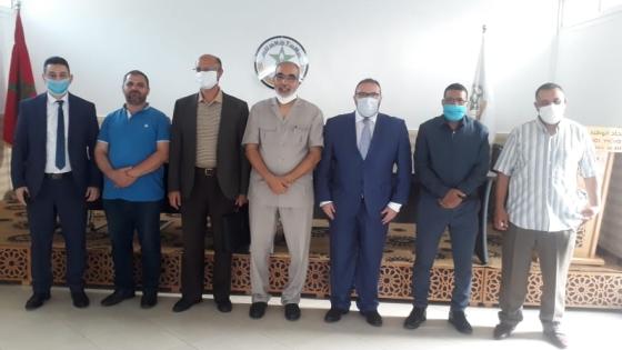 الجبهة الوطنية لإنقاذ المصفاة المغربية للبترول تحل ضيفة على الاتحاد الوطني للشغل بالمغرب