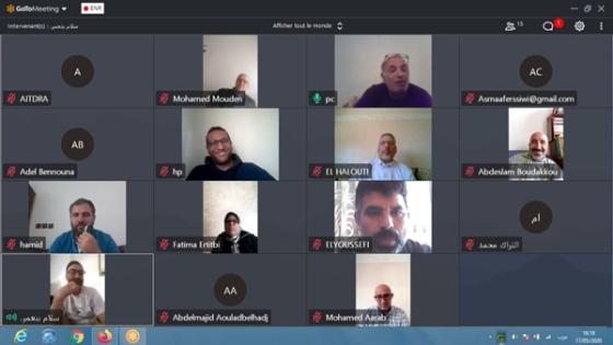 الأمين العام يتدارس قضايا الشغيلة المغربية مع المكتب الجهوي للاتحاد بجهة طنجة تطوان الحسيمة