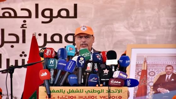 الأمين العام يدعو إلى مراجعة قوانين الانتخابات لتكون خريطة نقابية حقيقية تخدم مصلحة الوطن