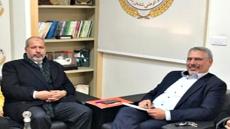 الأمين العام للاتحاد والكاتب العام لنقابة الجماعات المحلية يتدارسان قضايا وملفات القطاع