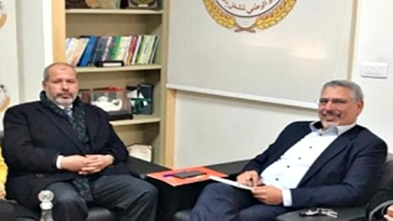 الأمين العام للاتحاد والكاتب العام لنقابة الجماعات المحلية يتدارسان قضايا وملفات القطاع