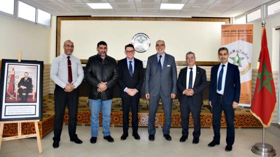 خلال لقاءه بمرشح OIT الـ UNTM يشدد على اهمية الوحدة الترابية للمملكة