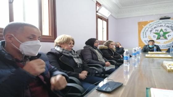 انعقاد المؤتمر التأسيسي للمكتب الاقليمي للنقابة الوطنية للقاعات الرياضية الخاصة بعمالة الفداء مرس السلطان