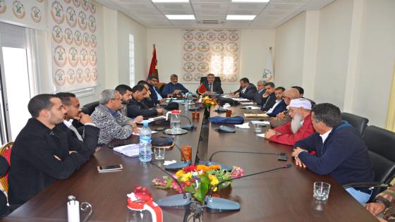 الأمين العام يتدارس مع الكتاب العامين للاتحاد مستجدات الحوار والاستعداد لفاتح ماي