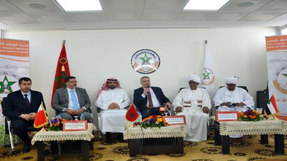 وضعية العمال الفلسطينيين ضمن اتفاقية تعاون بين الاتحاد ونقابتين من السودان والبحرين