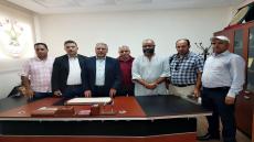 نقابة النقل الطرقي للمسافرين تتدارس مع الأمين عام للاتحاد قضايا القطاع