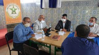 انعقاد المكتب الجهوي للاتحاد بجهة الدار البيضاء ـ سطات بحضور نائب الأمين العام وأعضاء عن المكتب الوطني