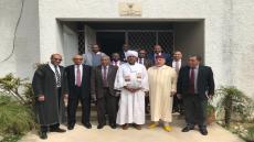 السفير السوداني يستقبل الأمين العام للاتحاد ورئيس الاتحاد العام لنقابات عمال السودان