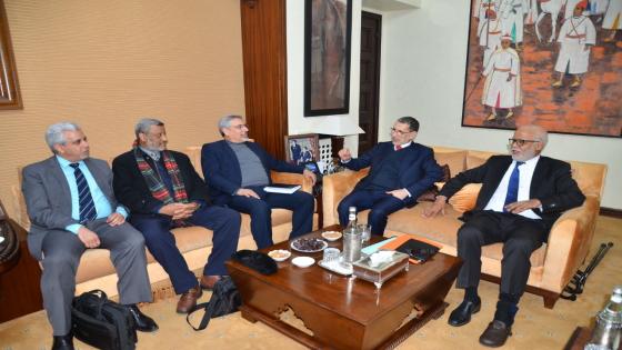 رئيس الحكومة يستقبل وفد untm في إطار جولة الحوار الاجتماعي