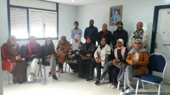 المكتب المحلي لجامعة موظفي التعليم بعين العودة يعقد لقاء تكوينيا لفائدة الأساتذة المتعاقدين