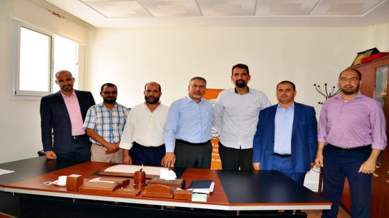 المكتب النقابي الجهوي لنقل المدينة يعرض ملفه المطلب على الأمين العام