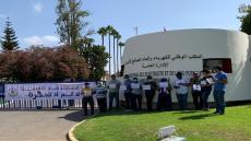 تنسيق نقابي في المكتب الوطني للماء الصالح للشرب يضم untm بتامسنا يحتج ضد انعدام الظروف الملائمة للعمل