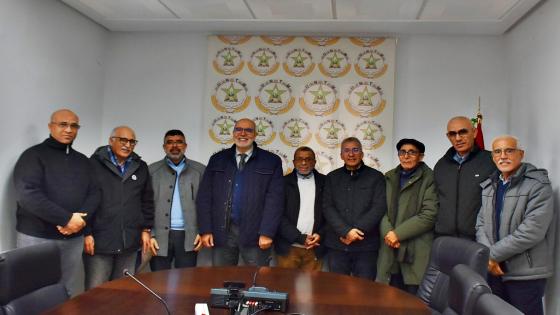الأمين العام يستقبل وفدا عن المنتدى المغربي للمتقاعدين