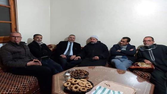 الأخ الأمين العام في زيارة عزاء ومواساة للاخ عزيز اسحاب