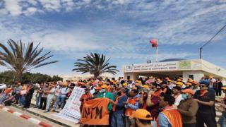 الجامعة الوطنية لقطاع الصحة بالعيون الساقية الحمراء تستنكر التدخل المعتمد في فض الاعتصام السلمي بالمستشفى الجهوي