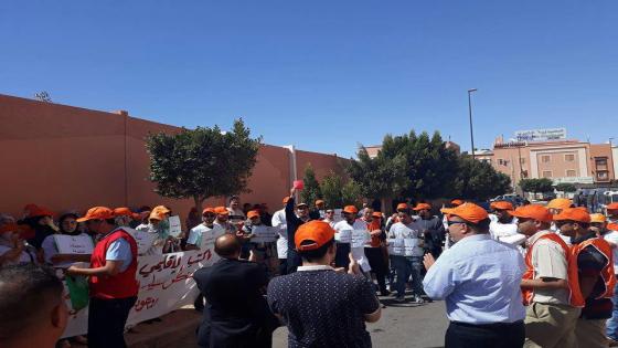 جامعة قطاع الصحة بالعيون الساقية الحمراء تستأنف احتجاجها بتنظيم وقفة الخميس 04 ابريل أمام مقر الولاية