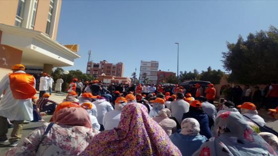 بعد نجاح المسيرة الاحتجاجية…جامعة الصحة بالعيون الساقية الحمراء تدعو الجهات المسؤولة للتدخل