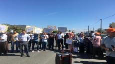 مناضلو ومناضلات الجامعة الوطنية لموظفي التعليم بسلا يحتجون ضد التراجعات عن مكتسبات الأسرة التعليمية