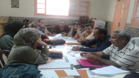 الجامعة الوطنية لموظفي الجماعات المحلية بالقنيطرة تناقش مستجدات الحوار المحلي