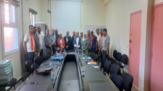 المكتب الإقليمي للجامعة الوطنية لقطاع الصحة ببنسليمان يضع ملفات الشغيلة الصحية على طاولة الحوار مع مديرة المنطقة