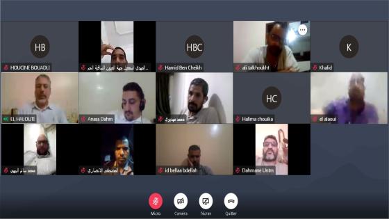 الأخ الأمين العام يتواصل مع مناضلي جهة العيون الساقية الحمراء