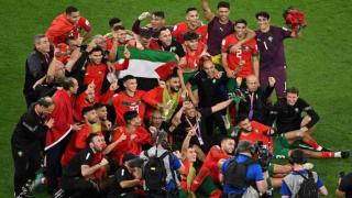 الـuntm يشيد بنتائج المنتخب المغربي في كأس العالم، وإدخاله الفرحة على المغاربة ويتمنى أن ترتقي الحكومة إلى هذا المستوى العالي من الحس بالمسؤولية