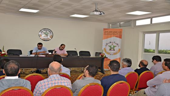 النقابة الوطنية لمجموعة العمران تتدارس مشاكل القطاع في اجتماع لمكتبها الوطني