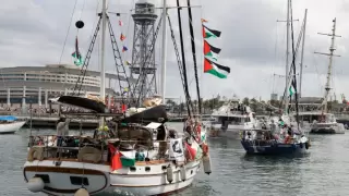 اللجنة الوطنية لدعم فلسطين التابعة لـUntm تدين احتجاز سفن الصمود التي تضم مغاربة وتدعو الحكومة لتحمل مسؤوليتها