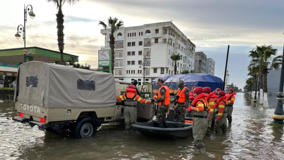 الاتحاد يتضامن مع ضحايا الفيضانات ويشيد بجهود الإنقاد ويدعو إلى إجراءات استعجالية لدعم المتضررين