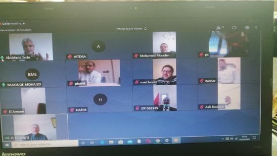 لجنة القطاع الخاص تعقد لقاءها لتتبع قضايا الشغل في وضعية “جائحة كورونا”