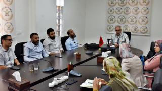 الأمين العام يعقد لقاء تواصليا مع المكتب الوطني للنقابة الوطنية لقطاع التعاون الوطني