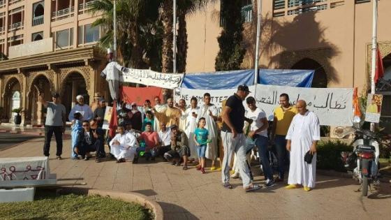 مستخدمو “grand mogador menara” ينقلون احتجاجهم لكل وحدات رياض موكادور المتواجدة بمراكش