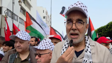 مسيرة الرباط..الأمين العام: المغاربة يجددون دعمهم للأسرى الفلسطينيين وغزة ويدعون لإنهاء الاحتلال والحروب في المنطقة